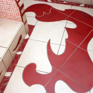 création personnalisée de salle de bain monsieur oto artisan d'art carreleur